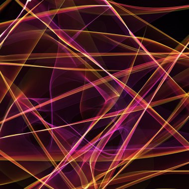 İş kare arka plan ile karışıklık kaotik renk m