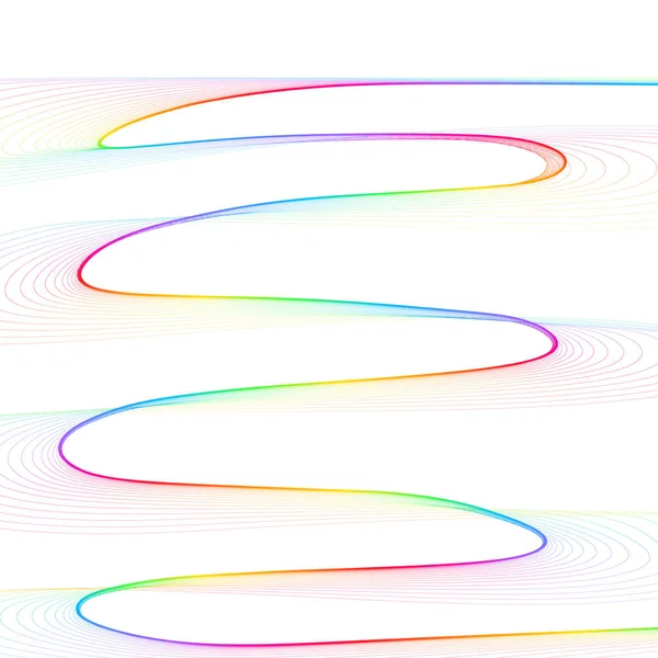 Abstrakta verksamhet bakgrund med färgglada linjer — Stockfoto