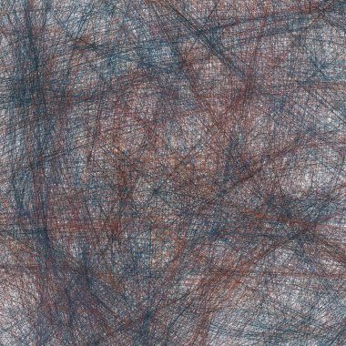 İş kare arka plan ile karışıklık kaotik hatları