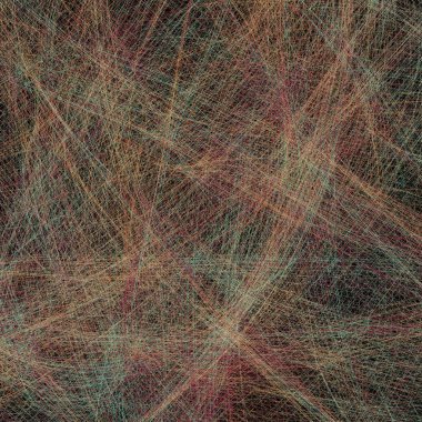 İş kare arka plan ile karışıklık kaotik satırları m