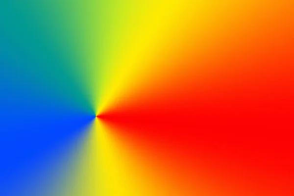Радиальный градиентный фон цветового колеса спектра. Высокое качество цветового пространства — стоковое фото