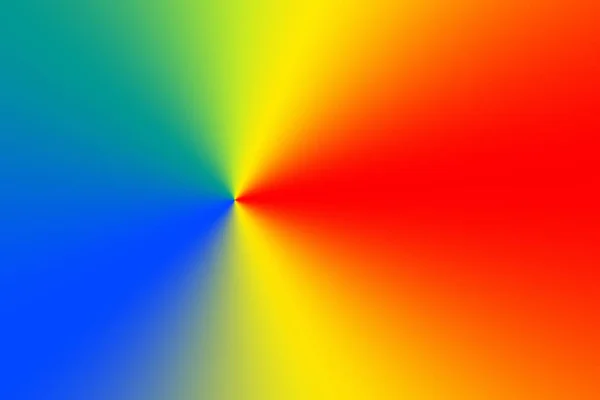 Радиальный градиентный фон цветового колеса спектра. Высокое качество цветового пространства — стоковое фото