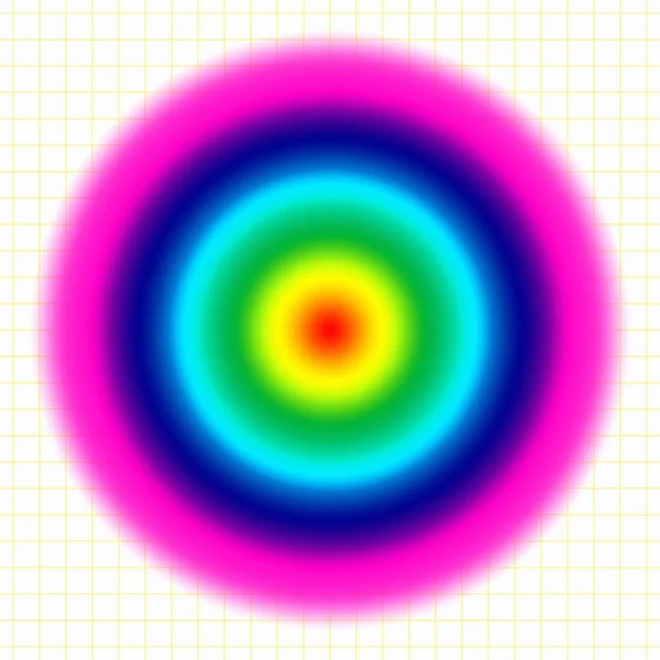 Spectrul de culoare roată gradient radial fundal — Fotografie, imagine de stoc