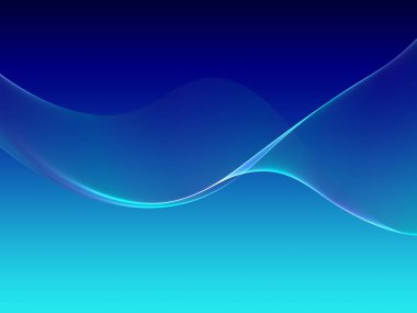 Yumuşak çizgiler ve şekiller ile arka plan