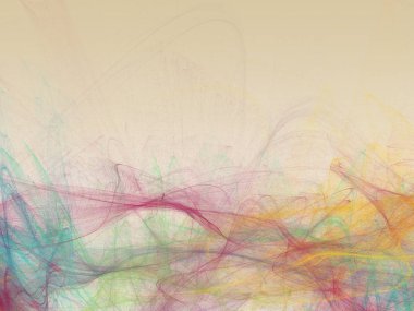 Çılgın renkli arka plan ile yaratıcı şekiller 