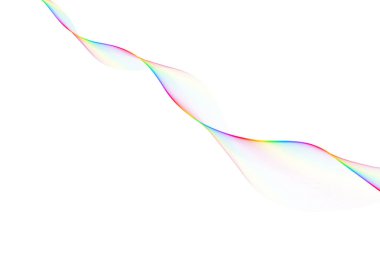 Güzel renkli büyük dalga satırlarından