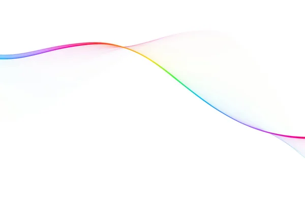 Niza gran ola de colores de líneas — Foto de Stock