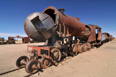 Büyük Tren Mezarlığı, Bolivya 'daki tren mezarlığı.
