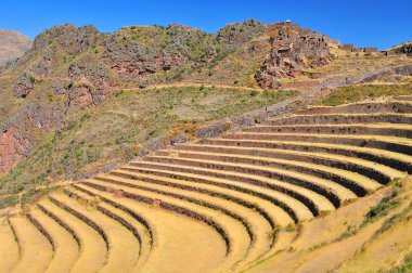 Peru Köyü, Urubamba Nehri üzerindeki Kutsal Vadi, Peru.