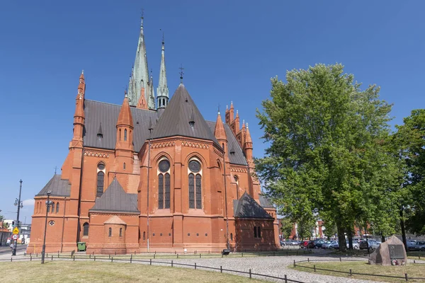 Kirche St. Katherine in Torun, Polen. — Stockfoto