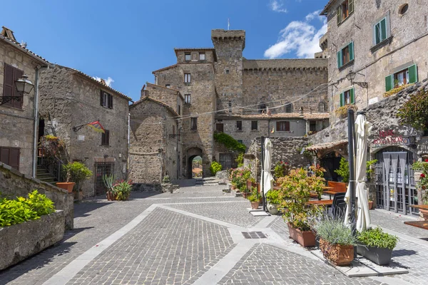 Castillo de Bolsena (Castello Rocca Monaldeschi) Viterbo . — Foto de Stock