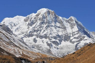 Nepal, Annapurna Koruma Alanı, Nepal Himalaya 'daki Annapurna Ana Kampı.