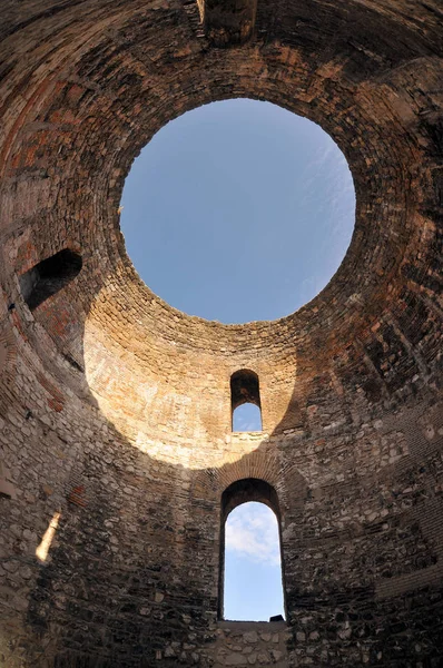 Innenraum des Diokletianspalastes in Split, Kroatien. — Stockfoto