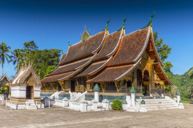 Wat Xieng Tangası, Budist Tapınağı, Luang Prabang, Unesco Dünya Mirası Bölgesi, Laos.