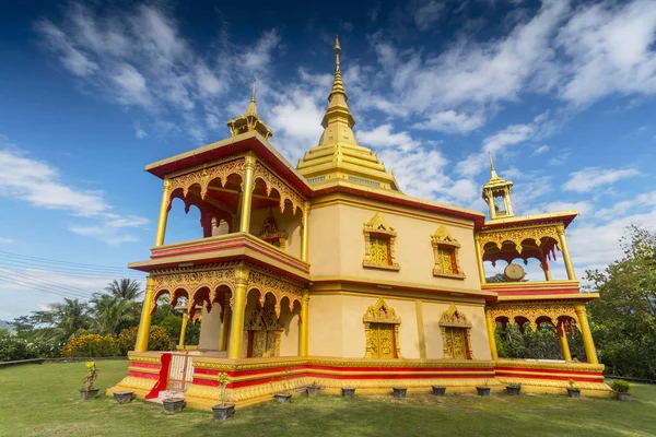 Wat Pa Phon Phao tapınağı Luang Prabang, Laos. — Stok fotoğraf