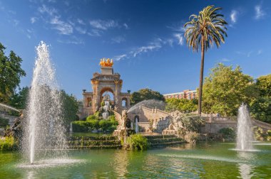 Barselona da Parc de la Ciutadella Çeşmesi.