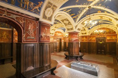  Vilnius Üniversitesi duvar resmi, Litvanya.