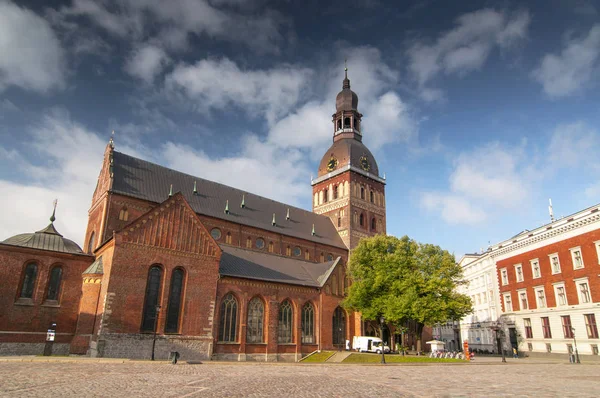 Tarihi bina riga dome Katedrali, Letonya. — Stok fotoğraf