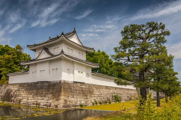 Cenário do Castelo do Nijo em Kyoto, Japão . — Fotografia de Stock