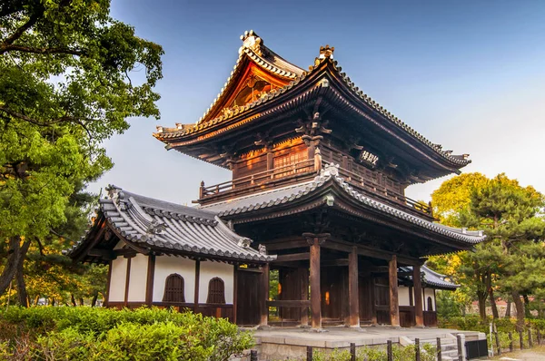 Templo de Kennin ji em Kyoto, Japão . Imagens Royalty-Free