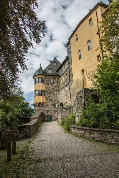 Complexo antigo castelo em Siegerland — Fotografia de Stock