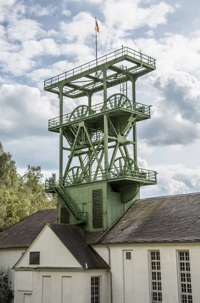 steel mining tower Sicily shaft in the Sauerland