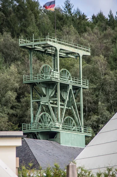 Stahlbergbau-Turm im Sauerland — Stockfoto
