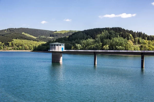 Barragem de chalenbach no ponto de retirada — Fotografia de Stock