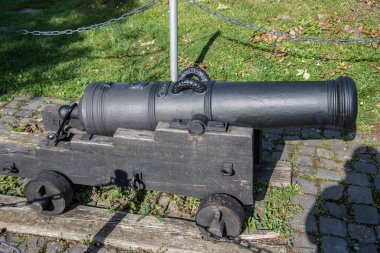 Dillenburg 'daki Wilhelmsturm' da top.