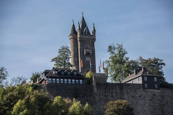 Wilhelmsturm, erőd és vár Dillenburg — Stock Fotó