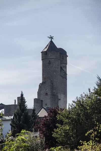 Greifenstein Najlepiej zachowany zamek w Niemczech — Zdjęcie stockowe