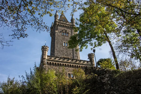 Dillenburg 'daki Wilhelmsturm, kale ve şato — Stok fotoğraf