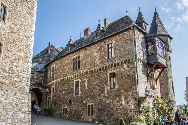 Gut Erhaltene Festung Der Lahn — Foto Stock