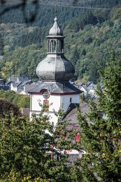 Iglesia barroca en Daaden en el Westerwald — Foto de Stock