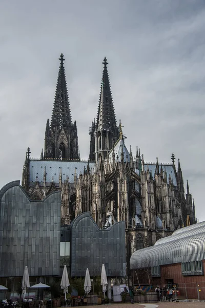 Кёльнский собор как памятник — стоковое фото