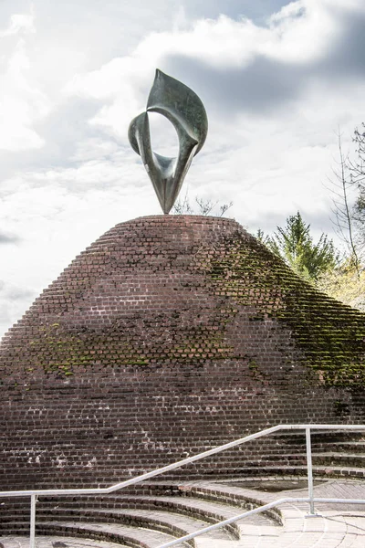 Siegen University with landmarks — Stock Photo, Image