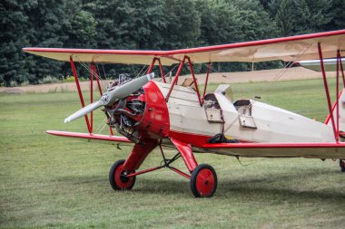Pervane flügzeug Kokpit mit Instrumententafel