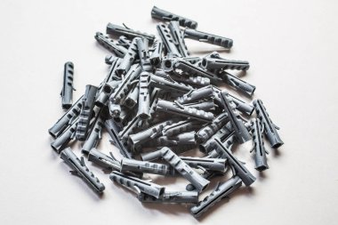 duvar montajı için gri plastik paneller