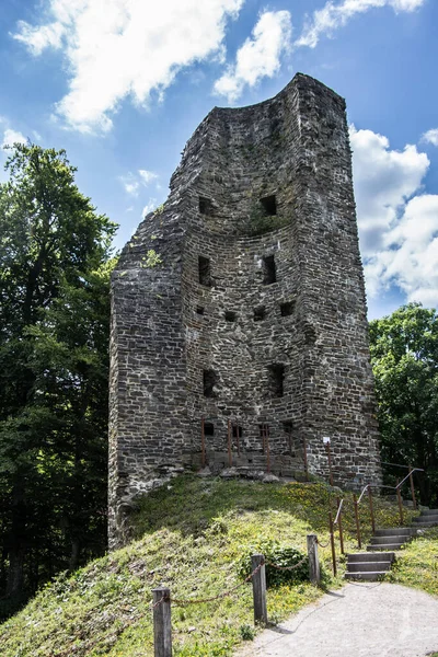 Castelo Arruinado Waldenburg Attendorn — Fotografia de Stock