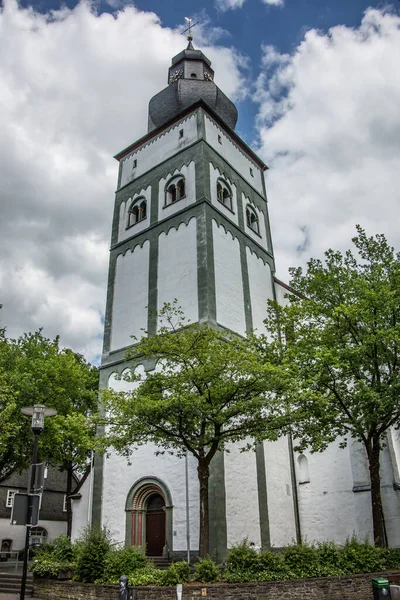 Церковь Святого Иоганна Аттендорне — стоковое фото