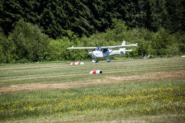 Sports Airfield Runway Lawn Wenden — Stock Photo, Image