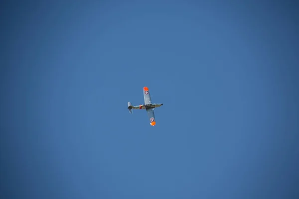 Aviones Aire Sobre Aeródromo Deportivo Wenden —  Fotos de Stock