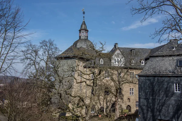 Castelo Superior Velho Siegen — Fotografia de Stock