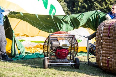 Kalkmadan önce sıcak hava balonu