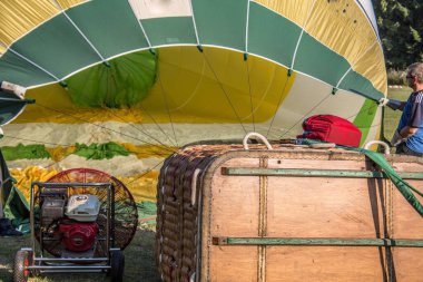 Kalkmadan önce sıcak hava balonu