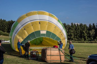 Kalkmadan önce sıcak hava balonu