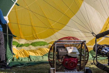 Kalkmadan önce sıcak hava balonu
