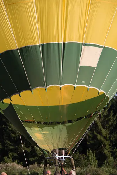 Globo Aire Caliente Antes Despegar —  Fotos de Stock