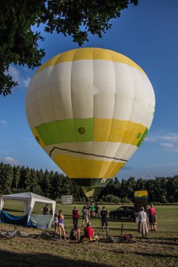 Kalkmadan önce sıcak hava balonu