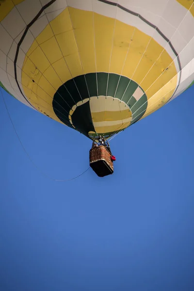 Balon Ogrzane Powietrze Przed Startem — Zdjęcie stockowe